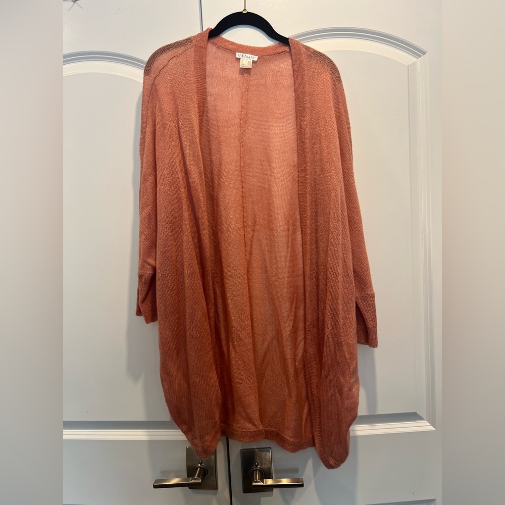 VENUS Women's Warm Rust Cardigan